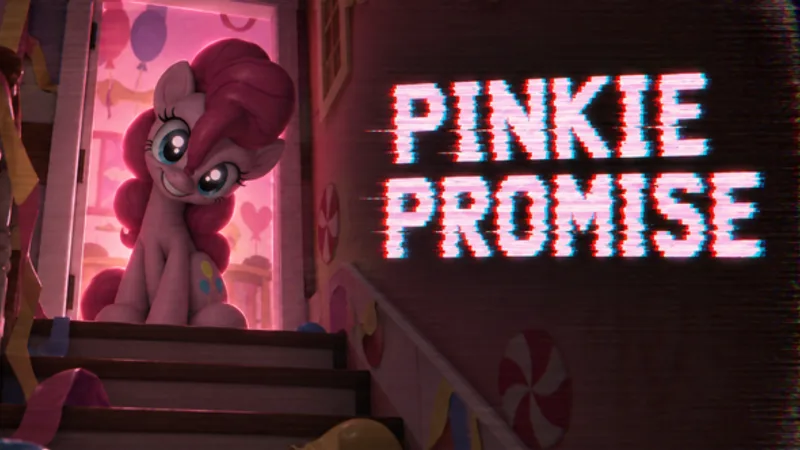 Pinkie Promise party stairs