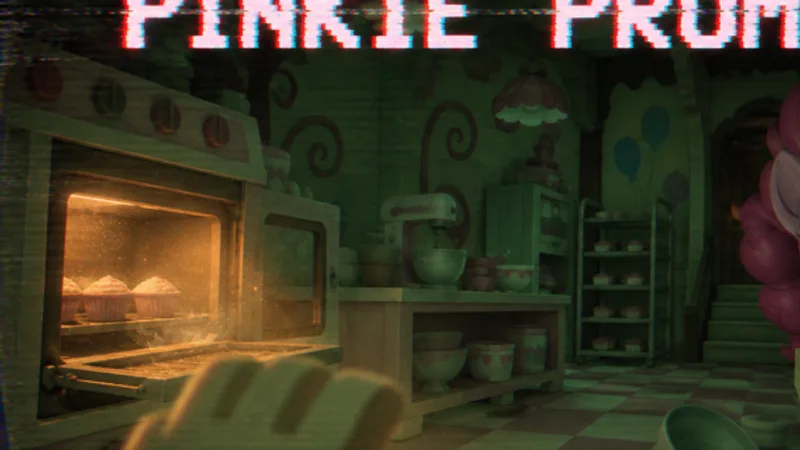 Pinkie Promise dark party room